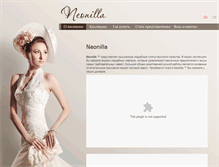 Tablet Screenshot of neonilla-wedding.com